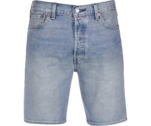 levis 501 original shorts light indigo worn in